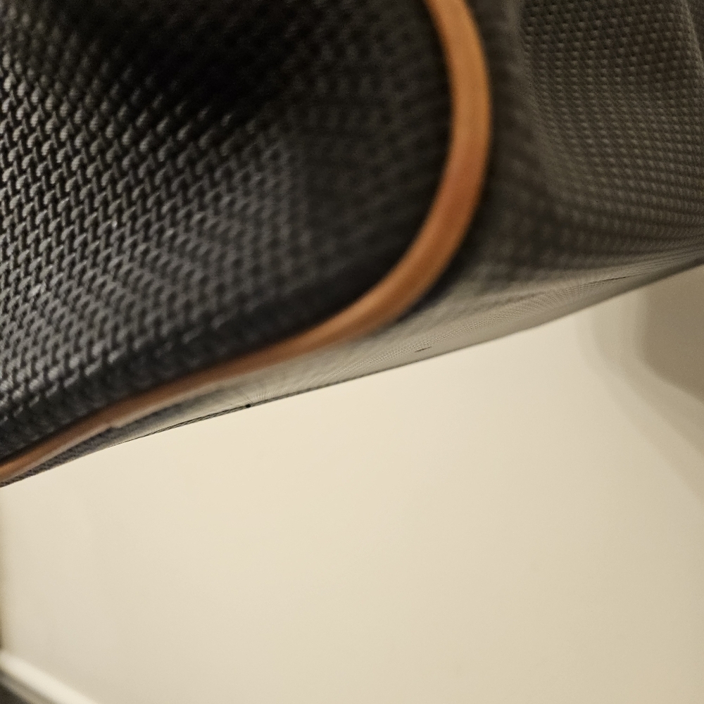 Yves Saint Laurent Vintage Woven Canvas Boston Bag - Picture 14 of 15